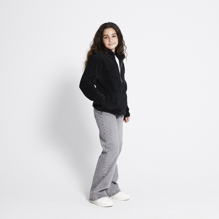 Teddy jacket "Cosy star" Black 4